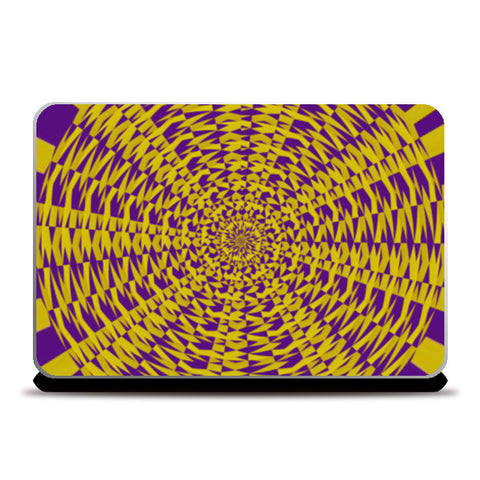 Abstract / Psychedelic Radial Pattern Laptop Skins
