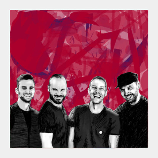 COLDPLAY Square Art Prints