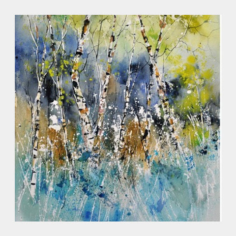 Birchtrees 417 Square Art Prints PosterGully Specials