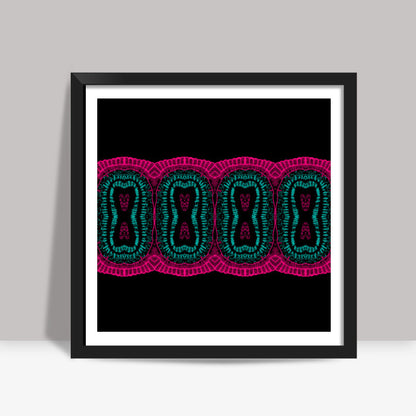 Plank-tonic Psych-e-delic ! Square Art Prints
