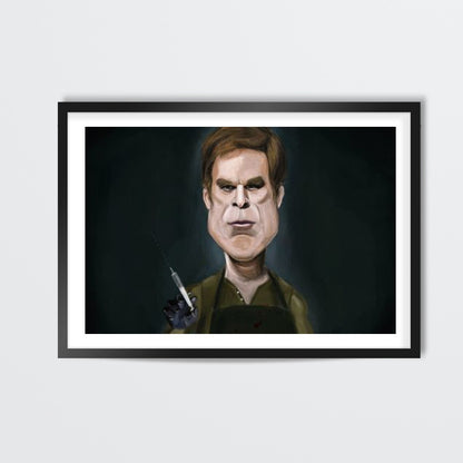 Dexter Caricature Artwork