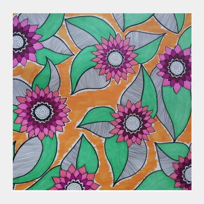 Square Art Prints, Full Bloom Square Art Prints