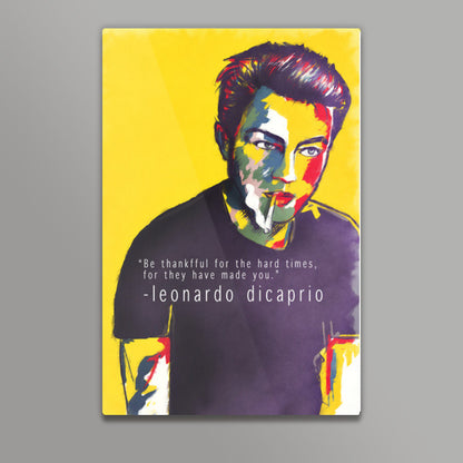 leonardo dicaprio fan art Wall Art