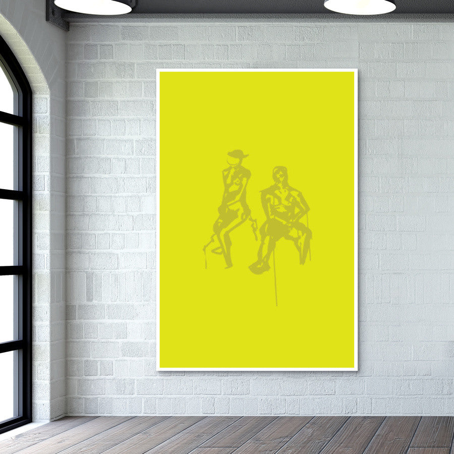 Sun-melt  Wall Art