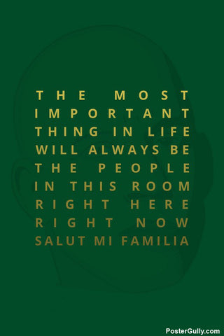 Wall Art, Fast And Furious Family Quote Green, - PosterGully - 1