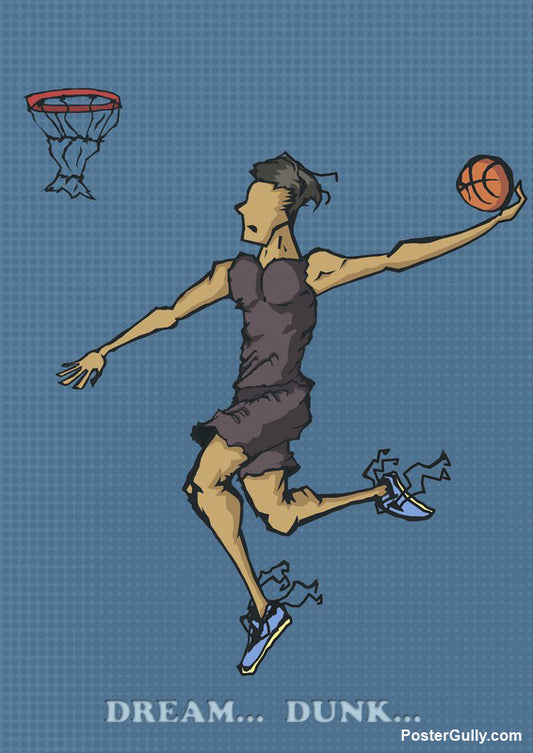 Wall Art, Dream Dunk Artwork