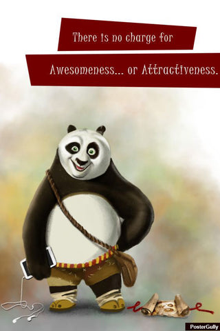 Wall Art, Panda Awesome Artwork