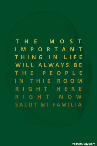 Brand New Designs, Fast And Furious Family Quote Green, - PosterGully - 1