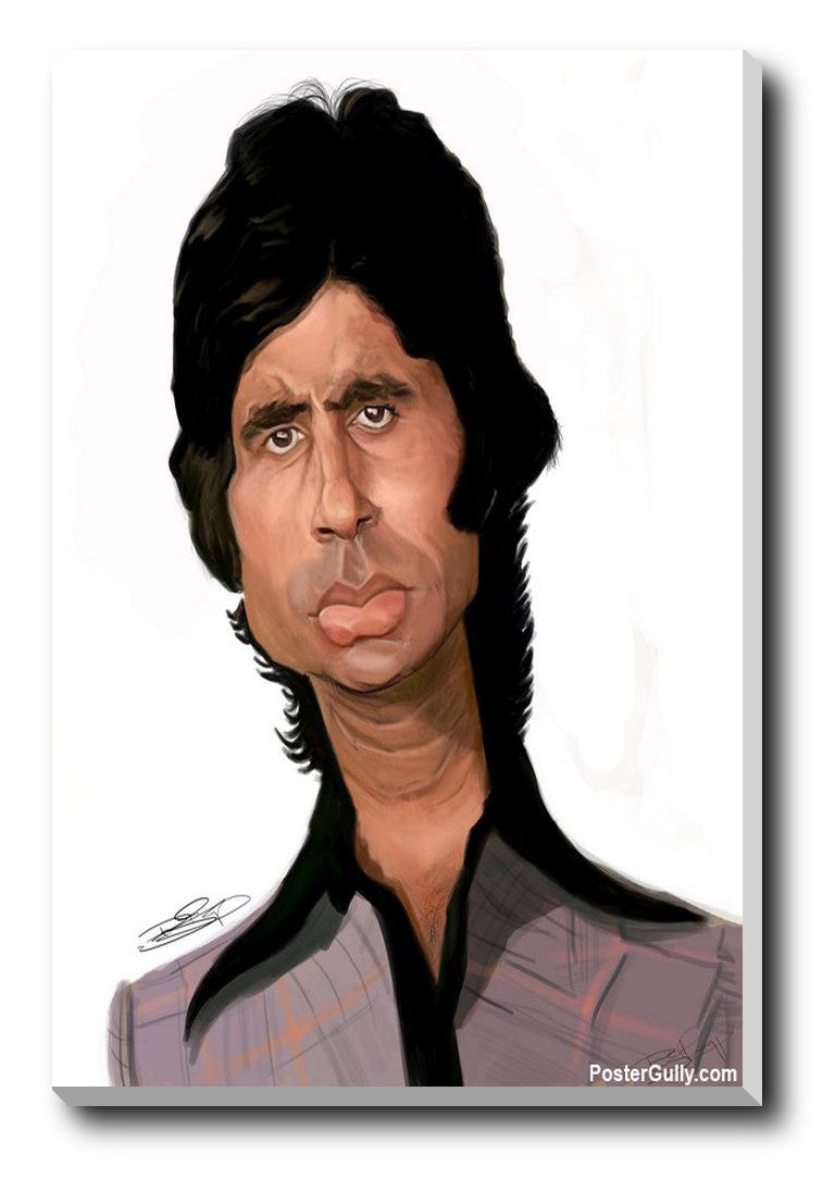 Wall Art, Amitabh Bachchan Artwork