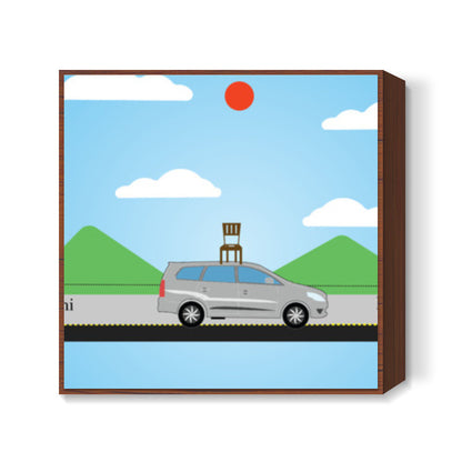 Piku #YRF Square Art Prints
