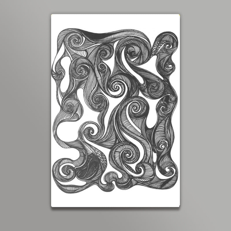 Swirly Whirly Wall Art Wall Art