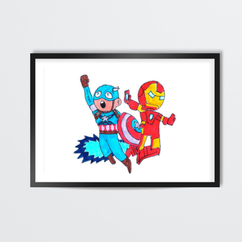 Civil War Doodle Wall Art