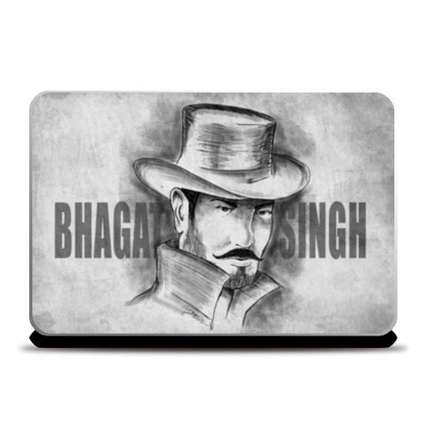 Bhagat Singh sketch Laptop Skins
