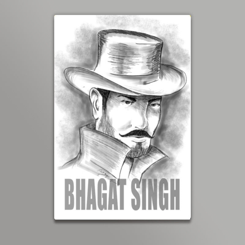 Bhagat Singh Wall Art