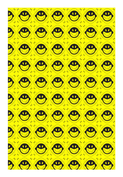 Monkey Funny Abstract Pattern Art PosterGully Specials