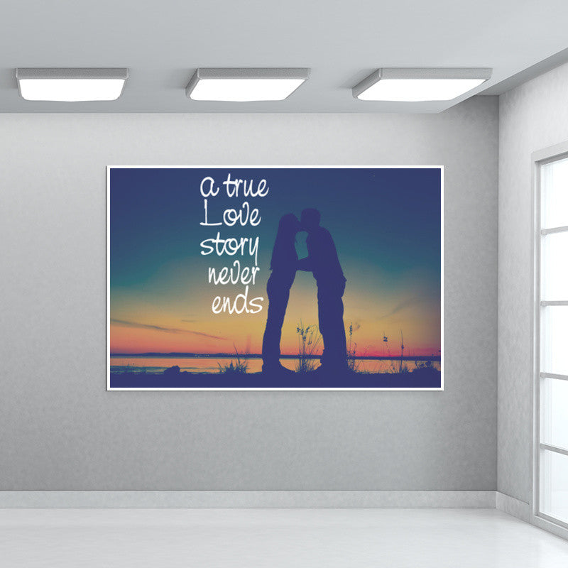 A True Love Story Wall Art