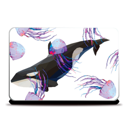 Laptop Skins, Orca Nights Laptop Skin | Lotta Farber, - PosterGully