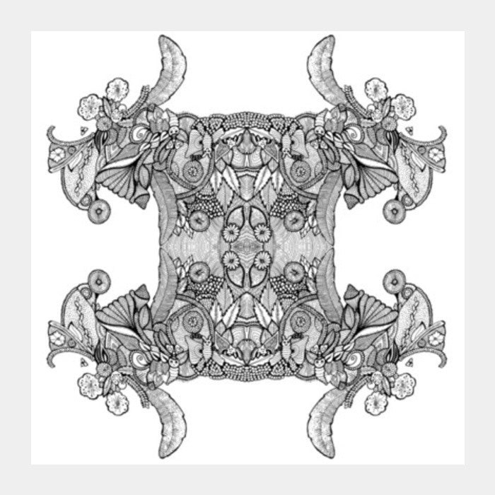 Square Art Prints, Wonderland Square Art Prints
