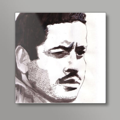 Guru Dutt was a visionary filmmaker Square Art Prints