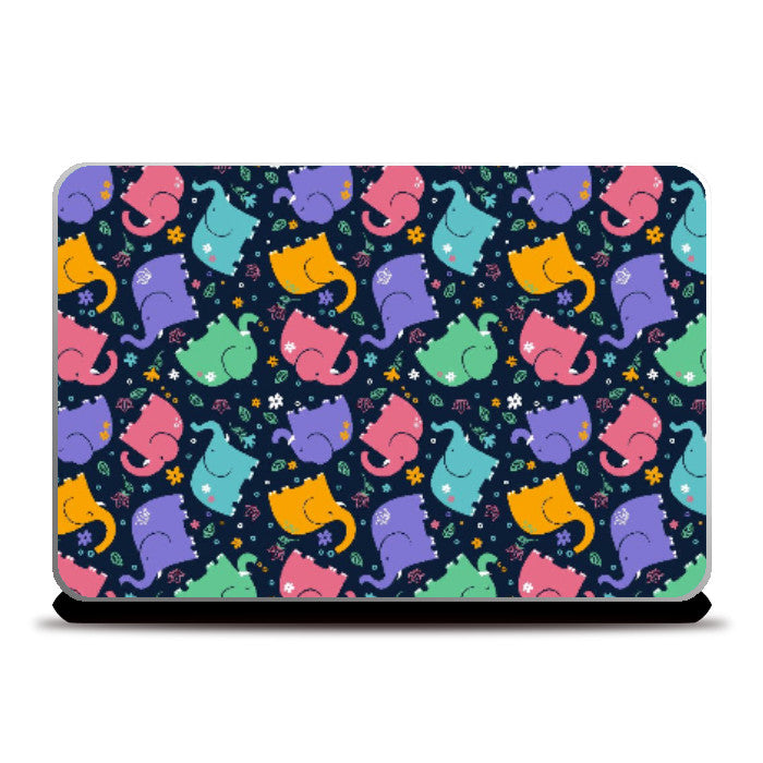 Laptop Skins, Baby Elephants Laptop Skin