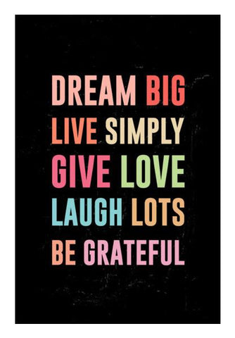 PosterGully Specials, Simply grateful Wall Art