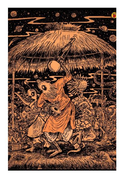 PosterGully Specials, The Alien Lalon Wall Art