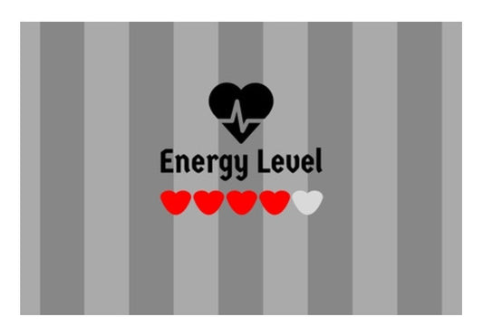 ENERGY Level Wall Art