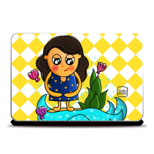 Little Miss Dory Laptop Skins