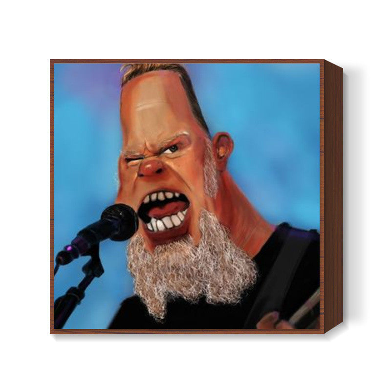 James Hetfield Metallica Caricature Artwork