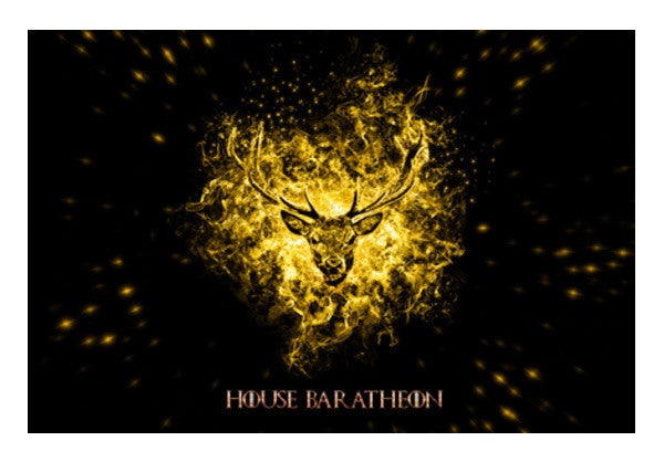 House Baratheon Art PosterGully Specials