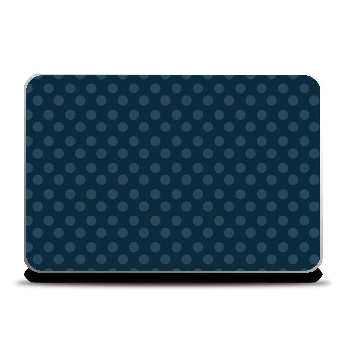 Blue Dots Laptop Skins