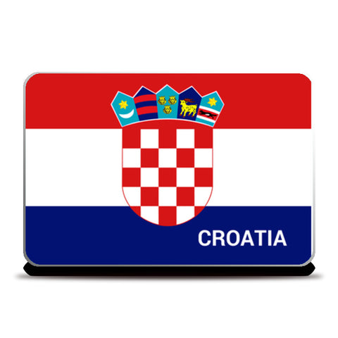 Croatia | #Footballfan Laptop Skins
