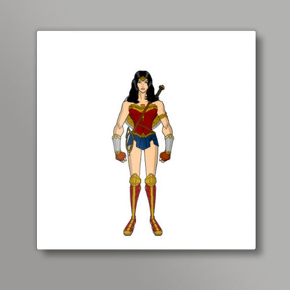 Wonder Woman the Amazon Princess Square Art | Wonder Woman