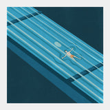 Dive in Music Square Art Prints