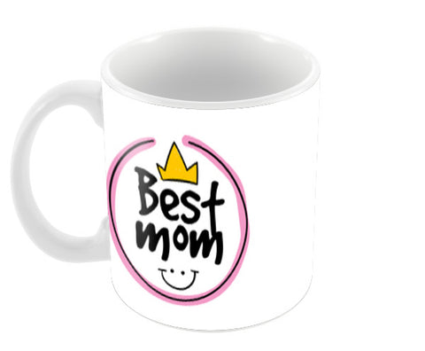 Smile Art For Best Mom Mothers Day Coffee Mugs