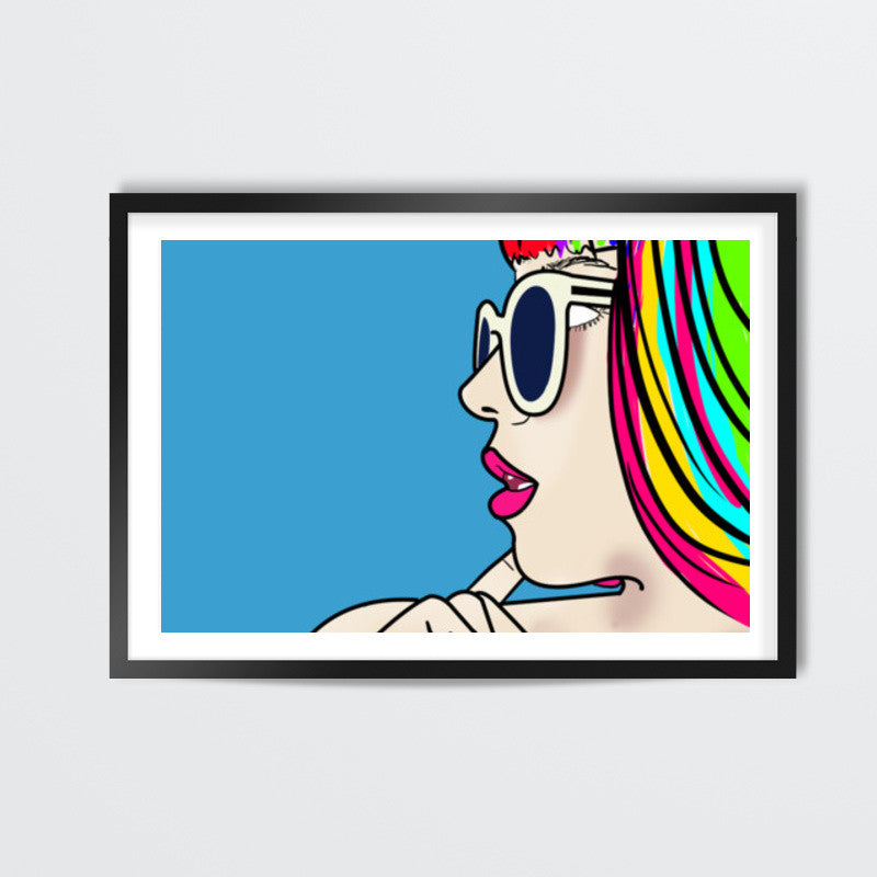 colorful monster Wall Art