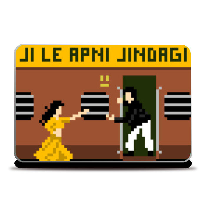 Ji Le Apni Jindagi Pixel Laptop Skins