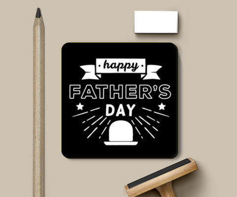 Fathers Day Black and White Artwork | #Fathers Day Special  Coasters