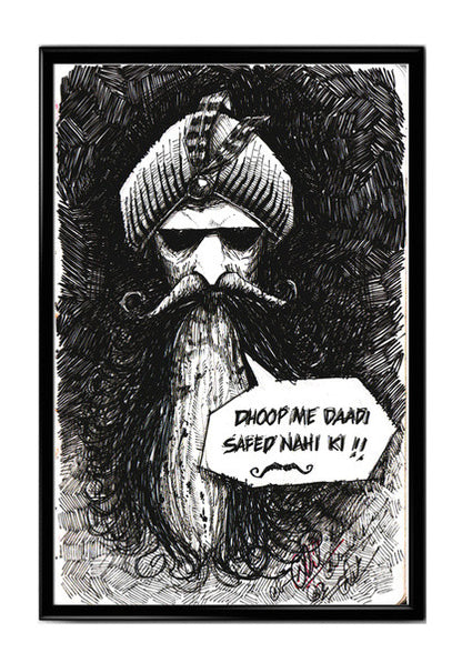PIRATES CARICATURE  Wall Art