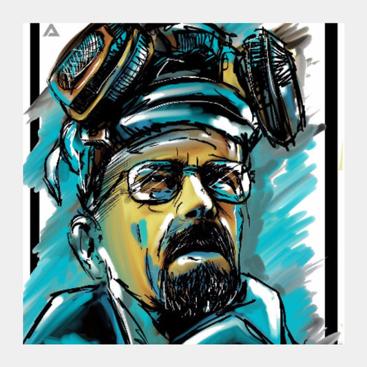 Square Art Prints, Breaking bad Square Art