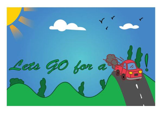PosterGully Specials, GO ride Wall Art