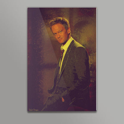 Barney How I Met Your Mother Painting Wall Art