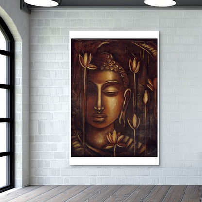 golden Buddha Wall Art