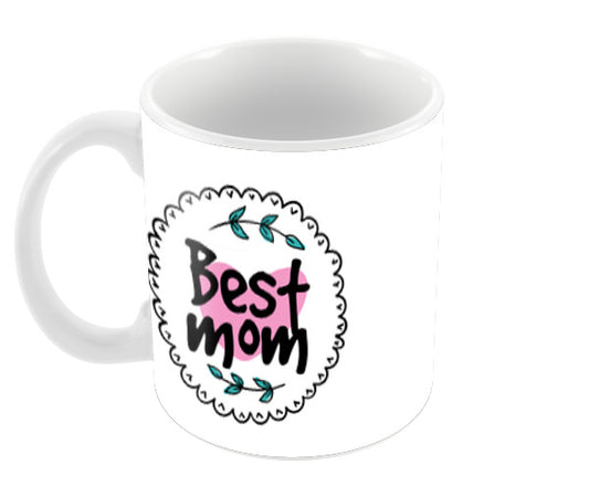 Best Mom Art Mothers Day Coffee Mugs