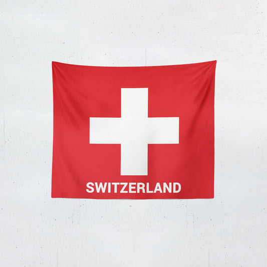 Switzerland Flag Tapestries | #Footballfan