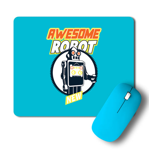Awesome Robot Artwork Mousepad