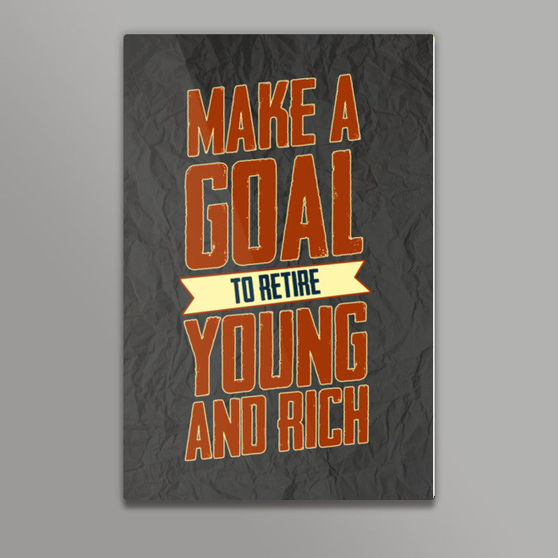 Goal Wall Art