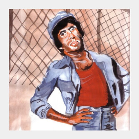 Square Art Prints, Superstar Amitabh Bachchan has been in the race, for the long run Square Art Prints