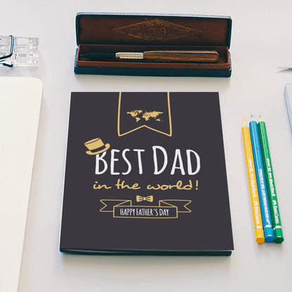 Best Dad In The World | #Fathers Day Special  Notebook