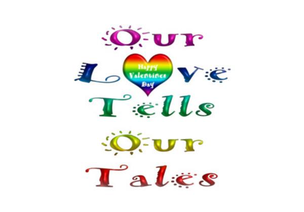 PosterGully Specials, Rainbow Love Tales Wall Art